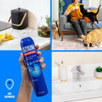 Ozium 3.5 Oz. Air Sanitizer & Odor Eliminator for Homes, Cars, Offices and More, Original Scent,(Pack of 2), clear