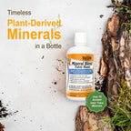 Vital Earth Minerals Fulvic Humic Mineral Blend Liquid – Fulvic Acid Supplement with 70+ Trace Minerals, Electrolytes for Recovery, Balance & Energy, 32 Oz + 1 Oz Cup