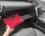 FIREDOG Smell Proof Bags, Smell Proof Pouch with Lock for Travel Storage (9.5 x 6.5 Inch, Red)