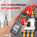 ANENG Digital Clamp Meter Multimeter Tester with AC/DC Current,Voltage, NCV Amp Ohm Volt 4000 Counts Meter Measures Capacitance, Resistance, Diodes, Continuity Frequency Backlight Electrican Tools