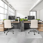 BesWin Office Chair Mat for Carpet, 30" x 48", Clear