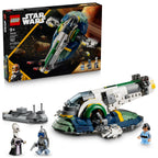 LEGO Star Wars: Attack of The Clones Jango Fett's Starship Building Toy - Pretend Play Set for Boys & Girls, Ages 9+ - Collectible Model Kit & Kids Room Decor - Gift for Birthdays - 75433
