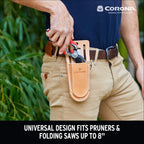Corona AC 7220 Leather Pruner Scabbard Holster, 5-Inch, Original Version