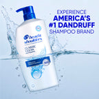Head & Shoulders Tea Tree Oil 2-in-1 Anti-Dandruff Shampoo and Conditioner Twin Pack, 72-Hour Protection, 1% Pyrithione Zinc, 32.1 fl oz Each