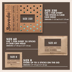 Boveda 72% RH 2-Way Humidity Control – Restores & Maintains Humidity – All in One Solution for Humidification- Patented Technology - Convenient & Versatile - 10 Count Resealable Bag