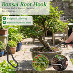 4 Piece Bonsai Tools Set, Knob Cutter,Concave Cutter,Plant Care,Root Hook