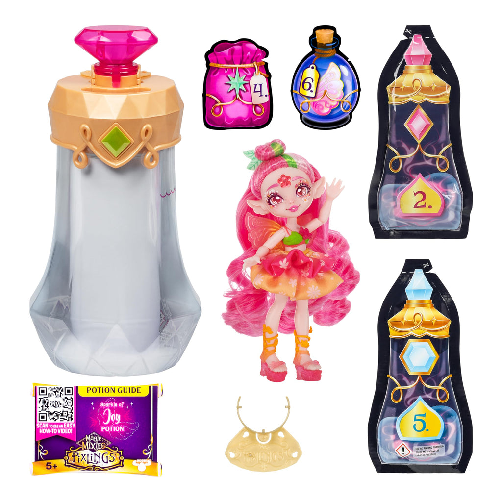 Magic Mixies Faye The Fairy. Create A Magic Potion That Reveals A Beautiful 6.5" Pixling Doll Inside A Bottle! Who Will You Create?