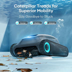 (2026 Upgrade) Aiper Scuba S1 Robotic Pool Cleaner, Wall & Waterline Cleaning, Double Filtration, Extended 180-Min Battery Life, Smart Navigation, App Support, OTA Upgrade