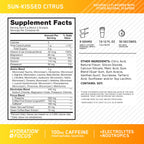 Optimum Nutrition Amino Energy Powder Plus Focus, with BCAA, Electrolytes, and Caffeine, Sunkissed Citrus, 65 Servings (Packaging May Vary)