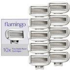 Flamingo Women's Original Razor Blade Refill Cartridges - 10 Count