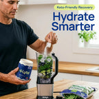 Hi-Lyte Keto K1000 Electrolytes Powder | Raspberry Lemon | Hydration Supplement Drink Mix | Boost Energy & Beat Leg Cramps | No Sugar, No Maltodextrin | 120 Servings