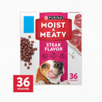 Purina Moist & Meaty Soft Dog Food Pouches, 36 ct