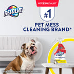 Resolve Pet Specialist Urine Destroyer Carpet Cleaner Spray – Urine Eliminator for Pet Stains & Odors Up to 7 Days Old, 22oz