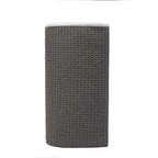 Shandali Stickyfiber Hot Yoga Towel - Silicone Backed Yoga Mat-Sized, Absorbent, Non-Slip, 24" x 72" Bikram, Gym, and Pilates - (Gray, Standard)