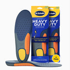 Dr. Scholl's Heavy Duty Support Insole Orthotics, Big & Tall, 200lbs+, Wide Feet, Shock Absorbing, Arch Support, Distributes Pressure, Trim to Fit Inserts, Work Boots & Shoes, Men Size 8-14, 2 Pairs