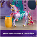 Unicorn Academy, Starglow Fountain & Stable Playset with Wildstar, Lights & Sounds, 24 Accessories, Dolls & Unicorn Toys for Girls Ages 4 and up