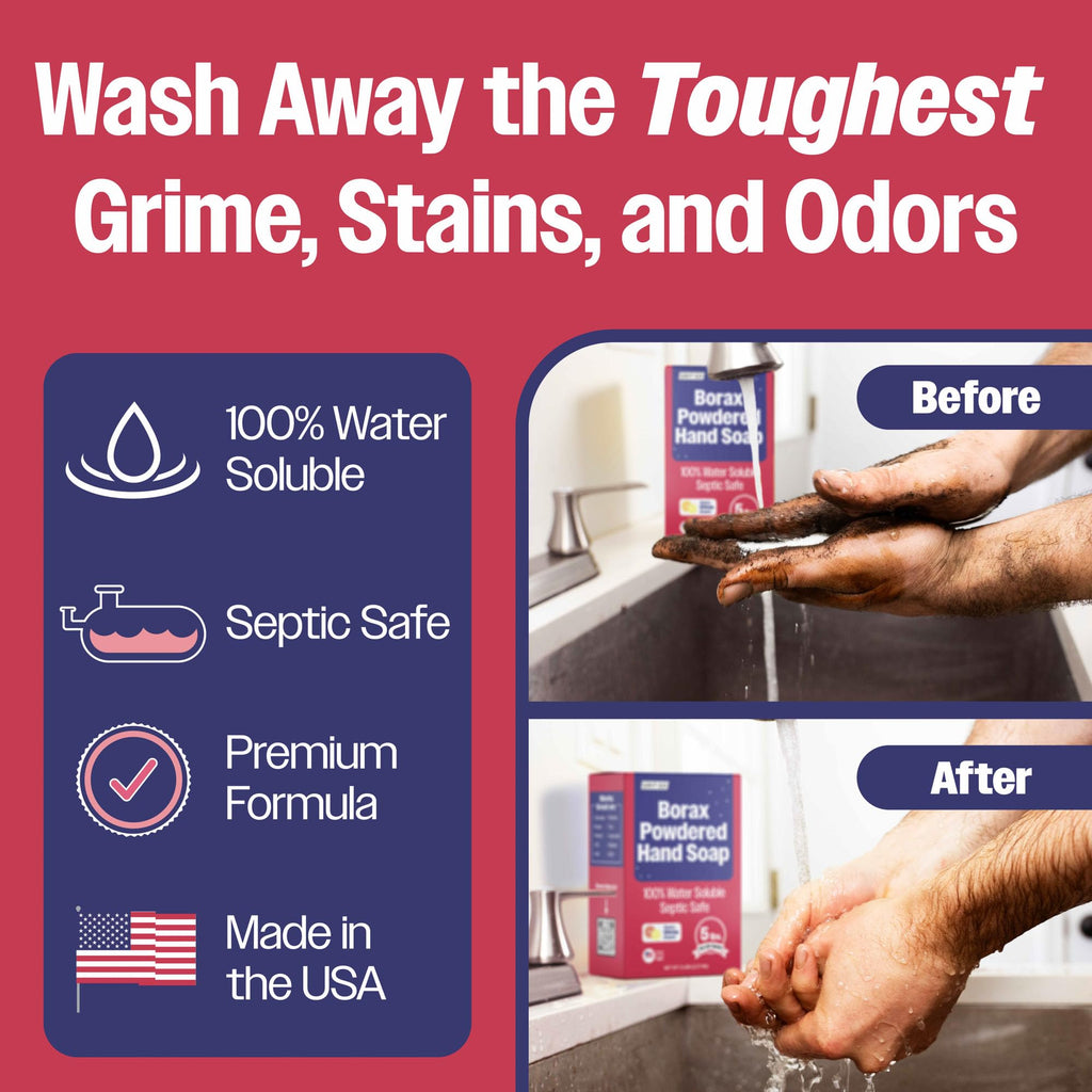 Grit Go Borax Powdered Hand Soap (5 lbs)