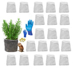 20 Packs Gopher Baskets 1 Gallon Stainless Steel Mesh Protects from Gophers