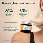 The Body Shop Glow Boost Moisturizer – Soothes and Smooths for Skin that Glows – Vegan – 50ml