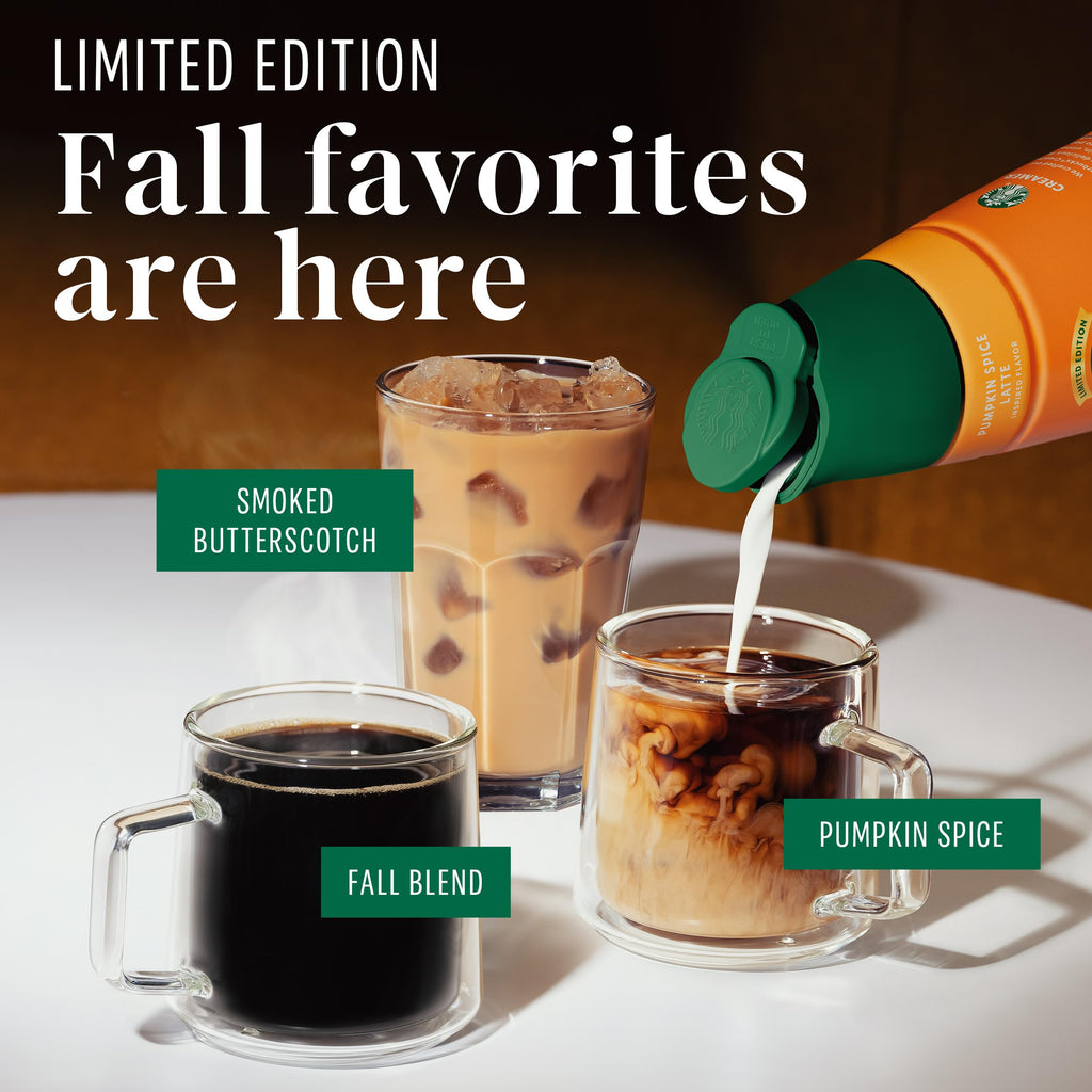 Starbucks K-Cup Coffee Pods, Pumpkin Spice Flavored Coffee for Keurig Brewers, 100% Arabica, Limited Edition, 1 Box (32 Pods)