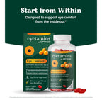 eyetamins® by OPTASE® Eye Comfort™ - 60 Softgels - Eye Doctor Recommended - an Omega-Based Eye Supplement formulated to Support Moisture Balance and Eye Comfort from Within. Plant Based Soft gels.