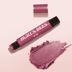 Burt's Bees Shimmer Lip Tint Set, Tinted Lip Balm Stick, Moisturizing for All Day Hydration with Natural Origin Glowy Pigmented Finish & Buildable Color, Fig (4-Pack)