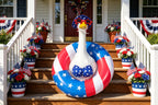Bikini Porch Goose Outfits Fits 23" Goose Statue Summer Porch Goose Outfit