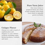 Shirakiku Pure Yuzu Extract - Sweet & Tangy Japanese Citrus Juice for Baking, Drinks & Food Flavoring - 60.8 FL Oz