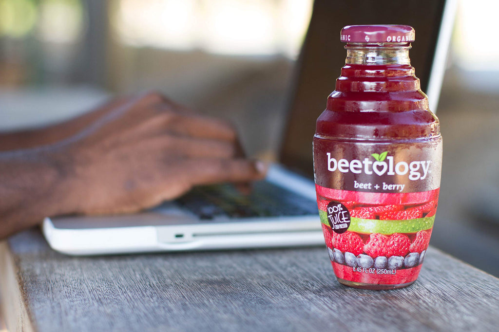 Beetology Organic Beet & Berry Juice, 8.45oz (6 Pack) | 100% Cold Pressed | Heart Healthy | Nutrient Packed Vegetable Juice | Vibrant Flavor
