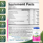 RidgeCrest Herbals Hair ReVive, Nutritional Hair Supplement with Vitamin C, Biotin (6000mcg), Zinc, and Copper, Hair Vitamins for Women to Support Healthy Hair, Skin, and Nails (120 Caps, 30 Servings)
