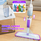 Microfiber Spray Mops for Floor Cleaning Wet Dry Use for Wood Laminate Tile