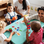 LiKee Alphabet Flash Cards Wooden Letter Puzzle ABC Sight Words Matching Games Counting Board Preschool Educational Montessori Toys for Toddlers Boys Girls 3+ Years (36 Cards& 37 Wood Pieces)