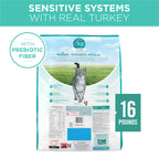 Purina ONE Sensitive Skin and Stomach Dry Cat Food 16 lb Bag