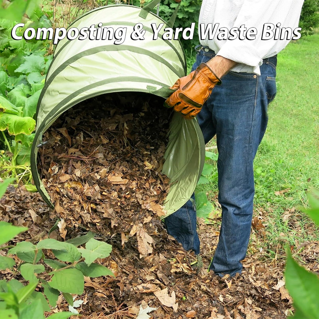 YUDI & GARDEN 45 Gallon Collapsible Garden Bag