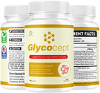 (2 Pack) Glycocept - Glycocept Advanced Formula Support Capsules All Natural Premium Ingredients Maximum Strength, Daily Pills Support Vitamins for Health and Wellness, 120 Capsules for 2 Months