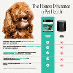 Pet Honesty Vet Approved Dog Teeth Cleaning Powder, 30 Servings