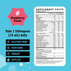 Best Nest Wellness - Mama Bird - Kids Multi+ Liquid Vitamins (31 Servings) Strawberry Flavor - Active Methylated Vitamins, Kids Multivitamin - Organic Superfoods, Enzymes