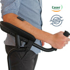 KMINA Adjustable Forearm Crutch for Adults (x1 Unit, Right Handed), Ergonomic Non-Slip Handles with Elbow Support, Patented, PRO Model, Made in Europe