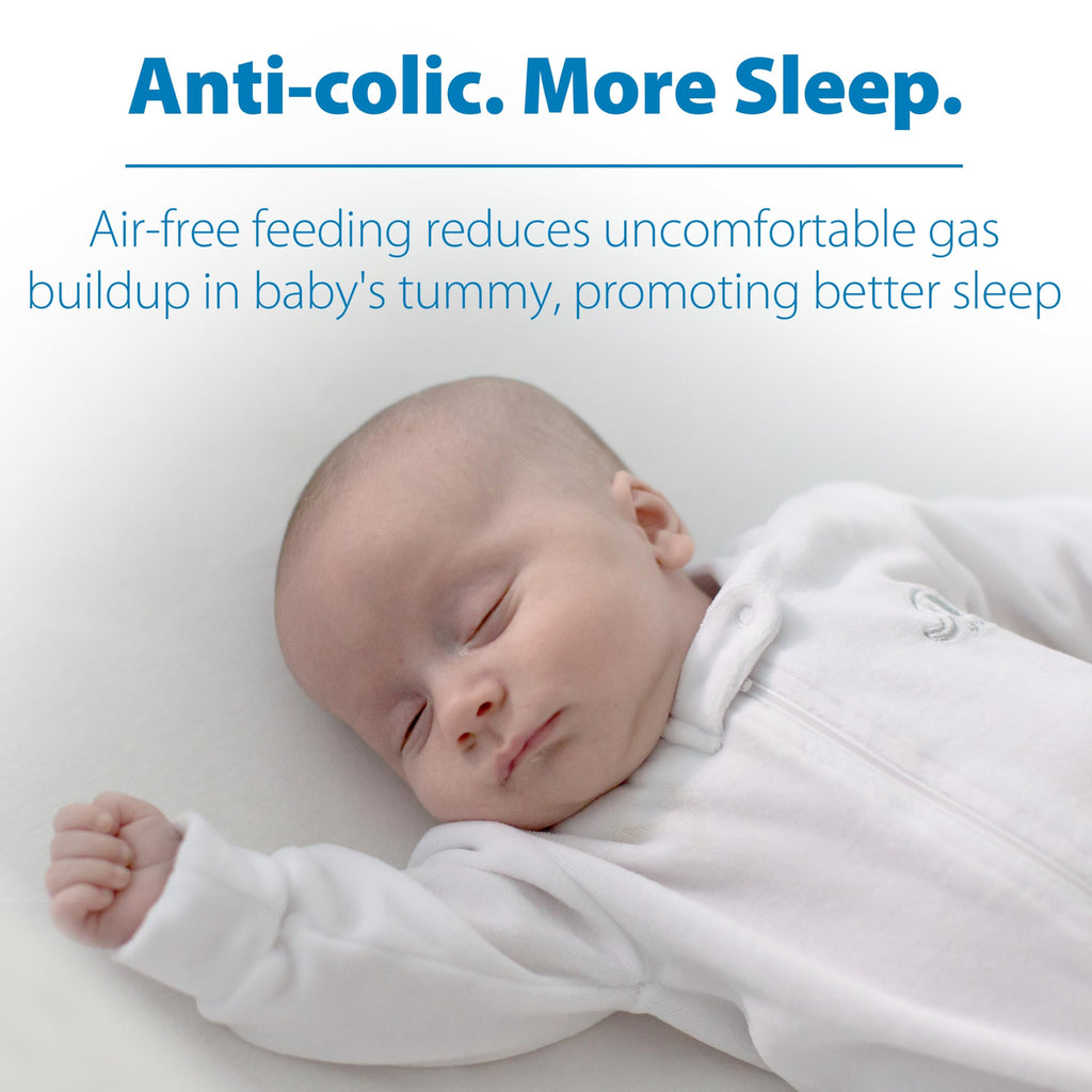 Dr. Brown's Anti-Colic Options+ Narrow Baby Bottle, Nature, 8 oz, 4-Pack
