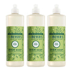 MRS. MEYER'S CLEAN DAY Liquid Dish Soap, Iowa Pine Scent, 16 Fl Oz Bottle - 3 Pack