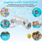 Salt Cell Replacement for Hayward T-Cell-15 – 3+ Year Titanium Core, Cuts Chlorine Costs Up to 56%, Compatible with AquaRite/AquaTrol/ProLogic/AQ-Logic Firmware 1.50+, 40,000 Gallon Pools