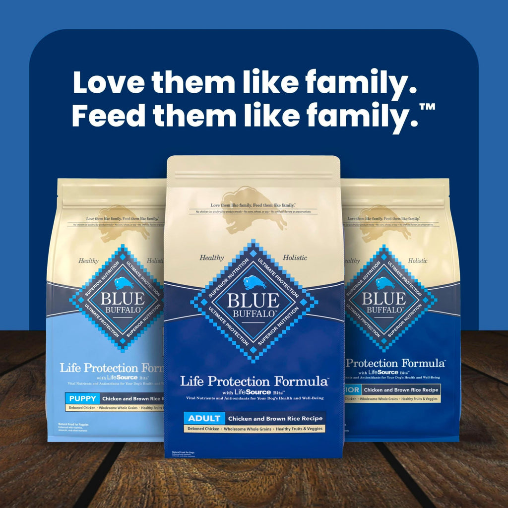 Blue Buffalo Life Protection Formula Chicken Adult Dry Dog Food, 15 lb