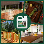 NetLea 34oz 100% Pure Tung Oil for Wood Finish,Food Safe for Furniture,Countertop,Cutting Board,Indoor & Outdoor Furniture,Wood Floor