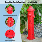 CaliDecor Fire Hydrant for Dogs to Pee On 24" Dog Fire Hydrant Pee Post