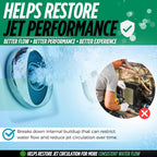 Oh Yuk Jetted Tub Cleaner 2X Concentrated – Deep Cleaning Jetted Bathtub & Jacuzzi Cleaner for Tub Systems with Jets – Removes Buildup – 16 fl oz