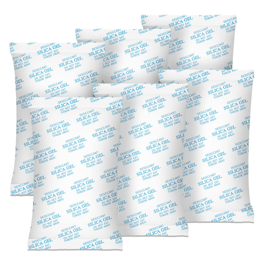 Large Desiccant Packs, 500 Gram 10 Packs Silica Gel Packets, Silica Gel Car Dehumidifier by Reusable, Large Moisture Absorbers for Electric Tool, Basement, 3D Filaments and Safes