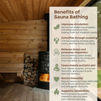 suvast 100% Wool Sauna Cap, Natural Felt Heat-Resistant Cap for Steam Room & Spa, Nordic Minimalist Design with Cotton Gift Bag, Sauna Accessories for Men & Women(US, Numeric, 0, Gray)