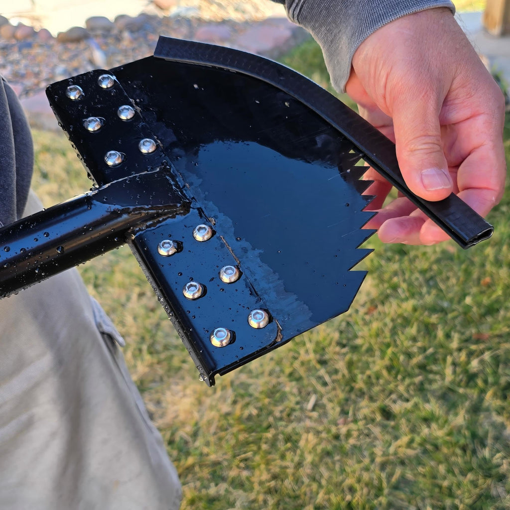 CKLT One-Piece 40in Manual Edger Lawn Tool with Spring Steel Blade