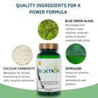 Bioxtron Natural AFA Stem Cell Supplement 60 Capsules Pack of 3 - Stem Cell Production - Energy Levels - Joint & Muscle