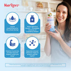 MaryRuth Organics Liquid Nighttime Multimineral | No Melatonin | Bedtime Routine | Magnesium Citrate | Calcium | Zinc | Vitamin D3| Available in 4 Flavor - Vegan | Sugar Free | Gluten Free | 15.22 Oz